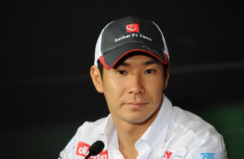 Kobayashi, ainda pela Sauber, em 2012 (Tom Gandolfini - 1.nov.12/AFP)