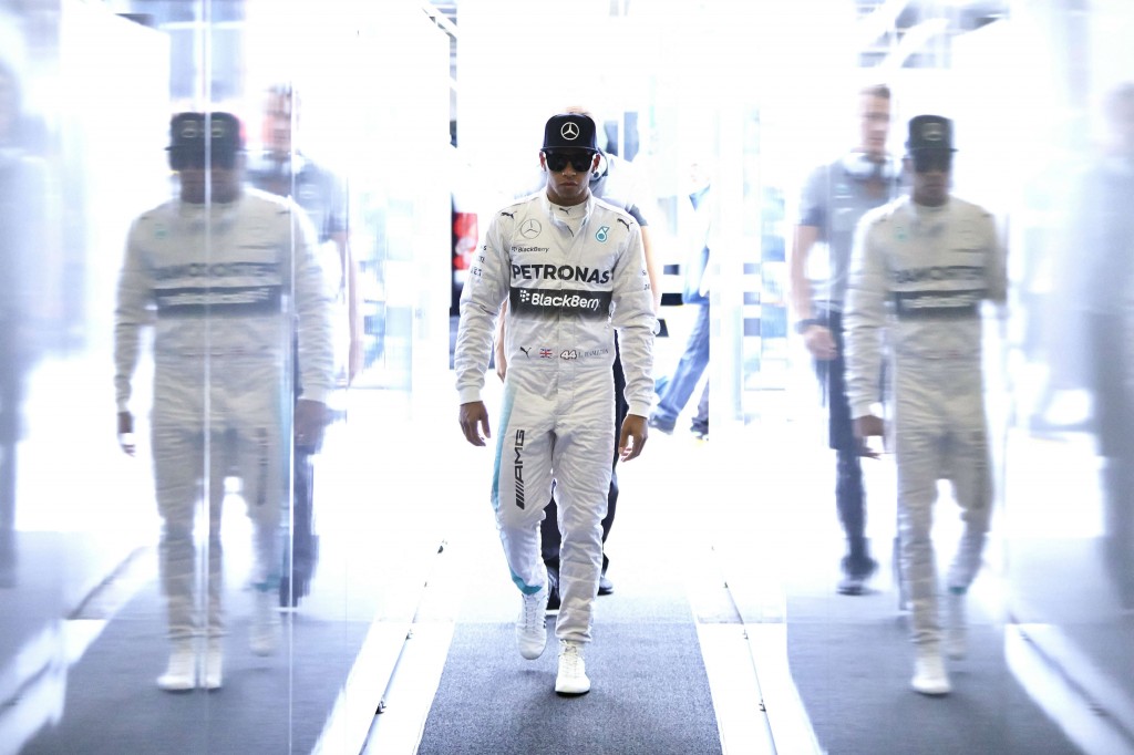 Hamilton, que fez o melhor tempo desta sexta, em Spielberg (Divulgação)