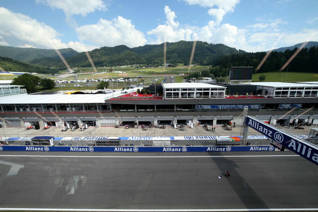 Vista parcial do Red Bull Ring (Divulgação)