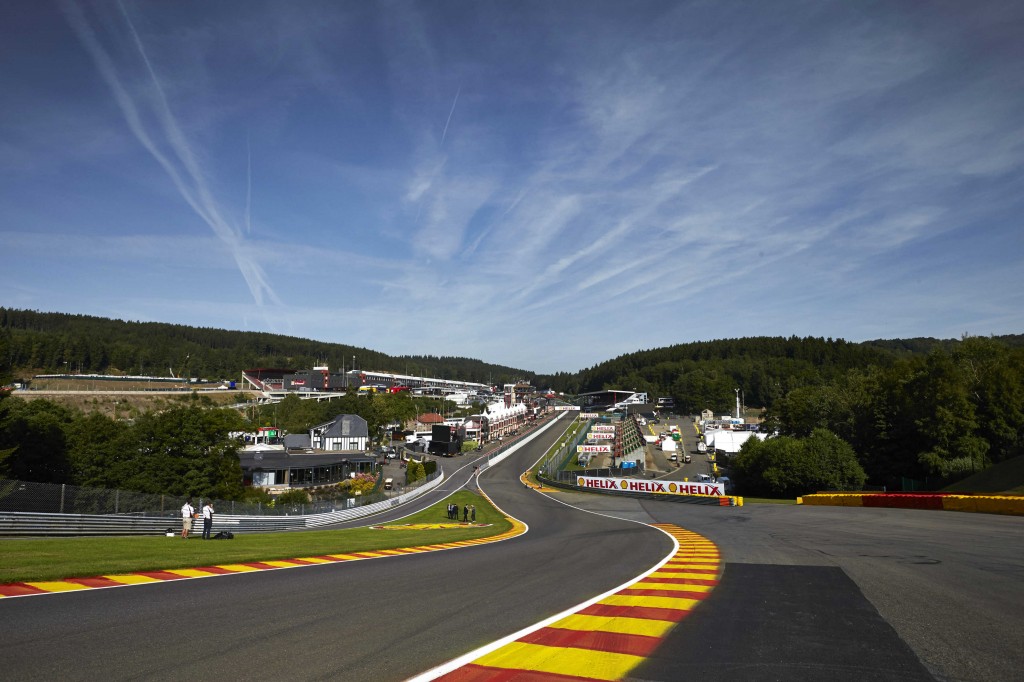 O circuito de Spa-Francorchamps, que recebe o GP da Bélgica no domingo (Divulgação)