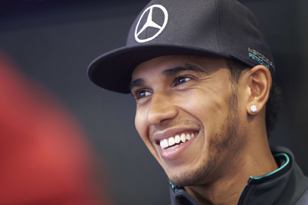 Hamilton, o mais veloz da sexta em Spa (Divulgação)