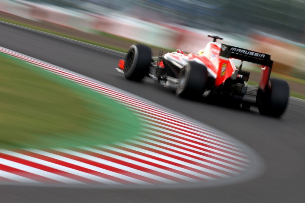 Bianchi durante treino em Suzuka (Divulgação)