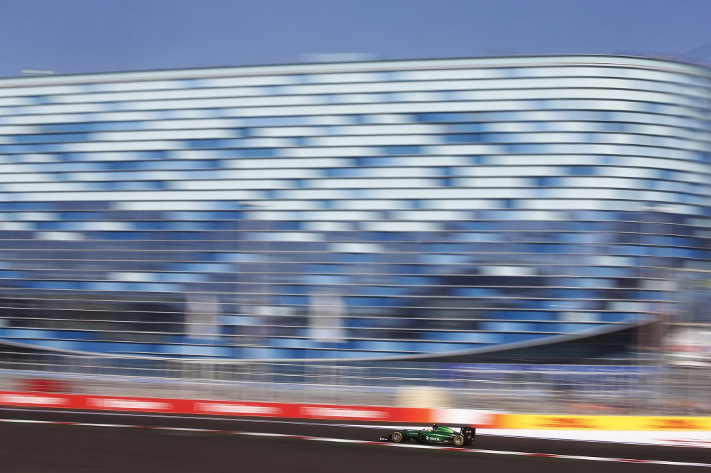 Marcus Ericsson, no GP da Rússia, última corrida da Caterham (Divulgação)