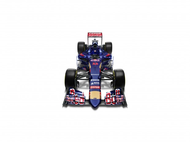 O STR10, modelo da Toro Rosso apresentado hoje em Jerez (Divulgação)