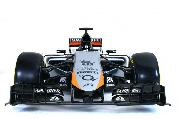 O VJM08, carro da Force India para a temporada deste ano (Divulgação)